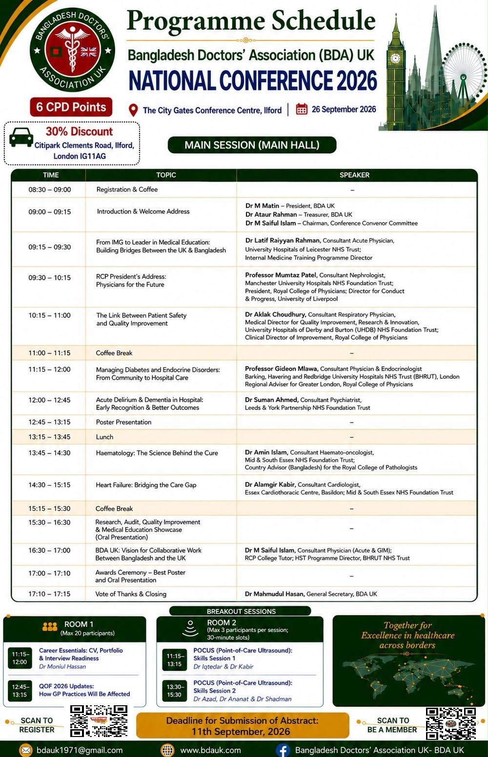 Programme Schedule
